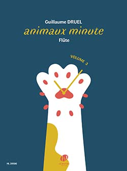 Druel Animaux Minute Vol 3 Flute Sheet Music Songbook