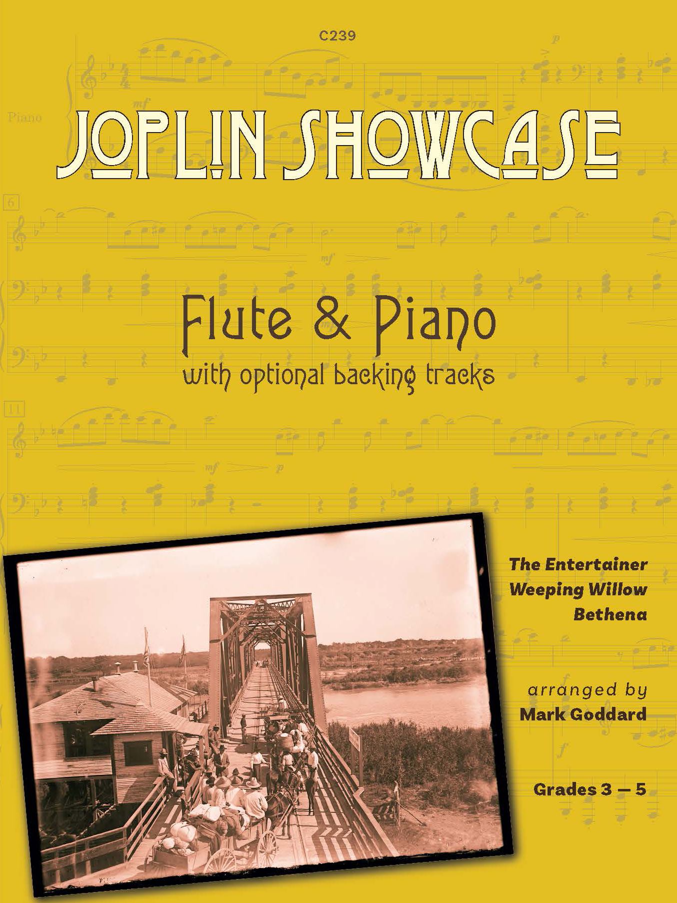 Joplin Showcase Flute Goddard Sheet Music Songbook