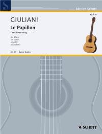 Giuliani Butterfly (32 Easy Pieces) Op50 Guitar Sheet Music Songbook