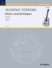 Moreno-torroba Pieces Caracteristiques Bk 2 Ga134 Sheet Music Songbook