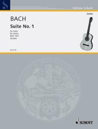 Bach Suite No 1 Bwv1007 Cello Suite Duarte Guitar Sheet Music Songbook