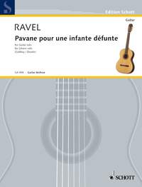 Ravel Pavane Pour Une Infante Defunte Guitar Sheet Music Songbook