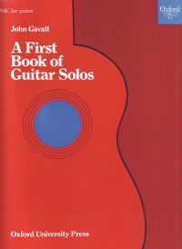 First Book Of Guitar Solos Gavall Sheet Music Songbook