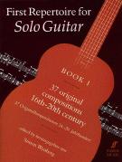 First Repertoire For Solo Guitar Book 1 Wynberg Sheet Music Songbook