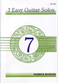 Benham Seven Easy Guitar Solos Sheet Music Songbook