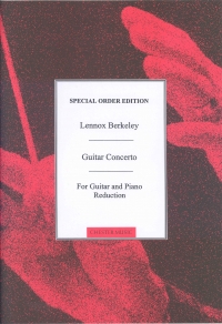 Berkeley Concerto Op 88 Guitar Sheet Music Songbook