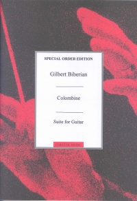 Biberian Colombine Suite For Solo Guitar Sheet Music Songbook