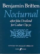 Britten Nocturnal Op70 Guitar Sheet Music Songbook