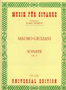 Giuliani Sonata Op15 C Scheit Guitar Sheet Music Songbook