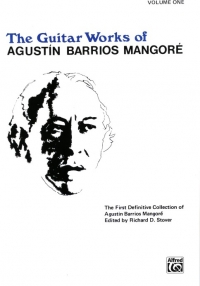 Barrios Mangore Guitar Works Vol 1 Stover Sheet Music Songbook