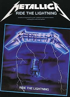 Metallica Ride The Lightning Guitar Tab Sheet Music Songbook