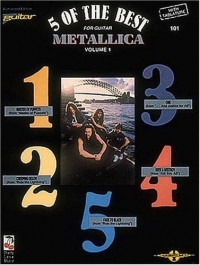 Metallica 5 Of The Best Vol 1 Guitar/tab Sheet Music Songbook
