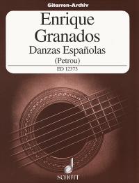 Granados Danzas Espanolas Petrou Guitar Sheet Music Songbook