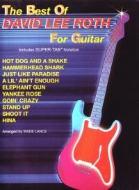 David Lee Roth Best Of G/v/tab Guitar Sheet Music Songbook