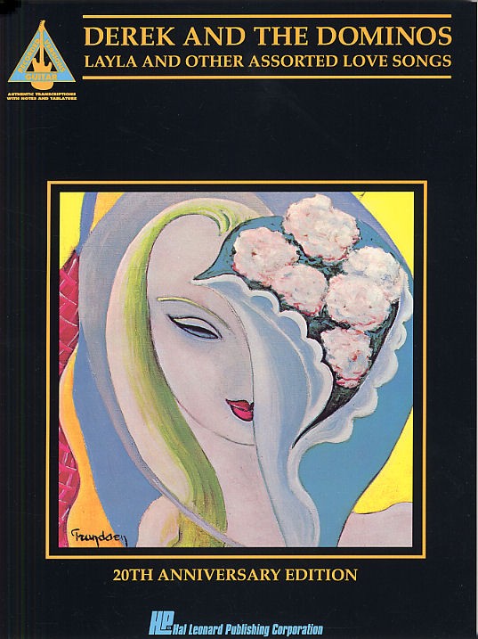 Derek & The Dominos Layla & Other Love Songs Sheet Music Songbook