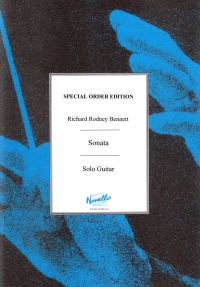 Bennett Sonata Solo Guitar Sheet Music Songbook