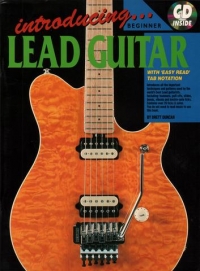 Introducing Lead Guitar Book & Cd Sheet Music Songbook