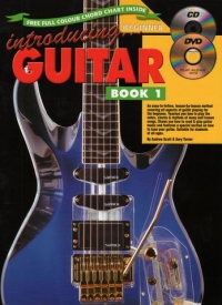 Introducing Guitar 1 Book & Cd + Free Dvd Sheet Music Songbook
