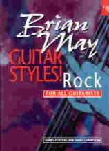 Guitar Styles Rock Brian May Sheet Music Songbook
