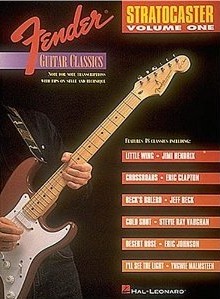 Fender Guitar Classics Vol 1 Stratocaster Tab Sheet Music Songbook