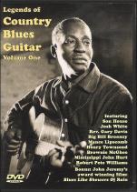Legends Of Country Blues Guitar Vol 1 Dvd Sheet Music Songbook