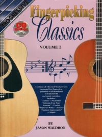 Progressive Fingerpicking Classics 2 + Cd Guitar Sheet Music Songbook