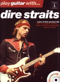 Dire Straits Play Guitar With Book & Cd Tab Sheet Music Songbook