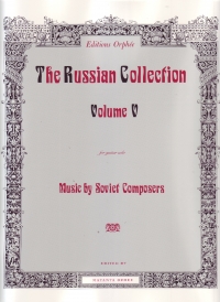 Russian Collection Vol V Guitar Sheet Music Songbook