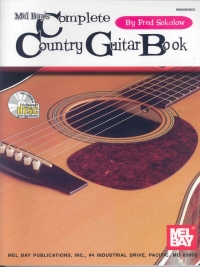 Complete Country Guitar Book Sokolw Bk&audio Sheet Music Songbook