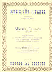 Giuliani Variations On A Theme By Handel Guitar Sheet Music Songbook