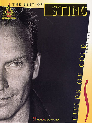 Sting Fields Of Gold (best Of 1984-94) Guitartab Sheet Music Songbook