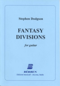 Dodgson Fantasy Divisions Guitar Sheet Music Songbook