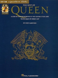 Queen Best Of Signature Licks Book & Cd Guitartab Sheet Music Songbook
