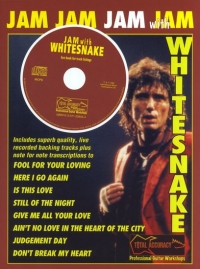 Whitesnake Jam With Book & Cd Guitar Tab Sheet Music Songbook