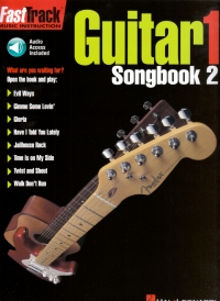 Fast Track Guitar 1 Songbook 2 Book & Audio Sheet Music Songbook