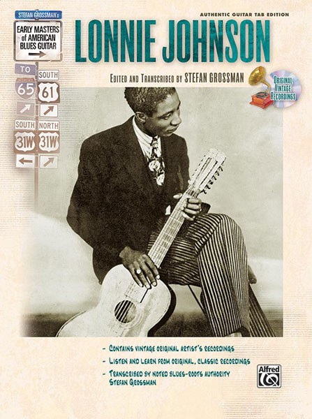 Lonnie Johnson Early Masters Of American Blues+onl Sheet Music Songbook