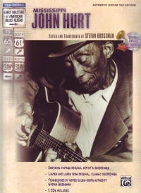 Mississippi John Hurt Early Masters American Blues Sheet Music Songbook