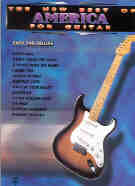 America  New Best Of Guitar Tab Sheet Music Songbook