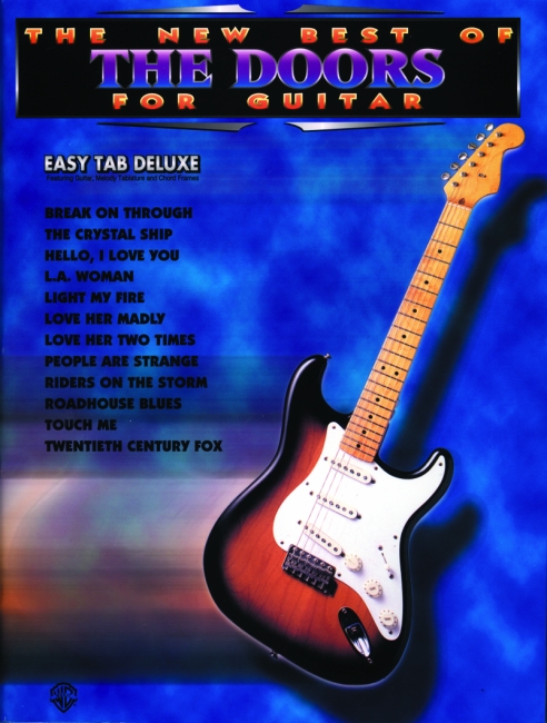 Doors New Best Of Easy Deluxe Tab Guitar Sheet Music Songbook