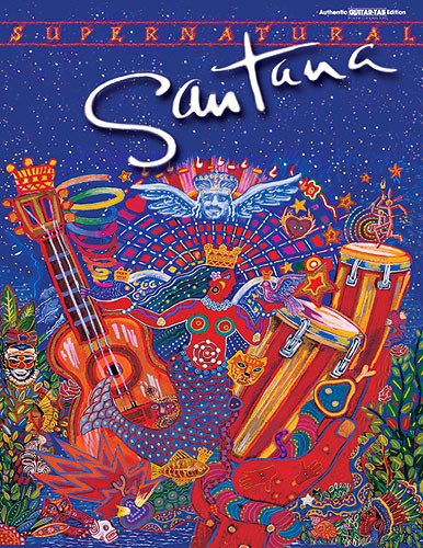 Santana Supernatural Guitar Tab Sheet Music Songbook