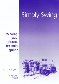 Lindsey-clark Simply Swing Guitar Sheet Music Songbook