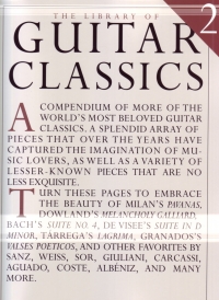 Library Of Guitar Classics 2 Sheet Music Songbook
