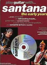 Santana Early Years Play Guitar With Book & Cd Sheet Music Songbook
