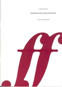 Boccherini Introduction & Fandango Guitar & Hpschd Sheet Music Songbook