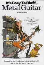 Its Easy To Bluff Metal Guitar Bennett Sheet Music Songbook