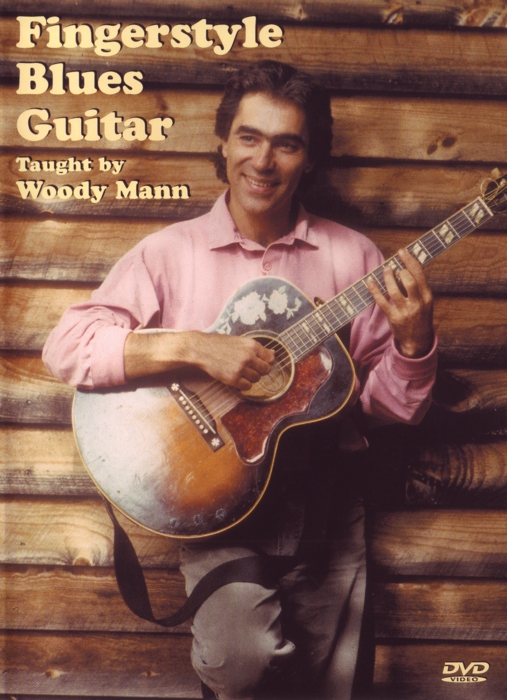 Fingerstyle Blues Guitar Woody Mann Dvd Sheet Music Songbook