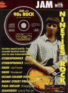 Jam With 90s Rock Book & Cd Guitar Tab Sheet Music Songbook