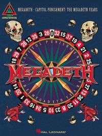 Megadeth Capitol Punishment (megadeth Years) Tab Sheet Music Songbook