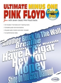 Pink Floyd Ultimate Minus One Book & Cd Guitar Sheet Music Songbook