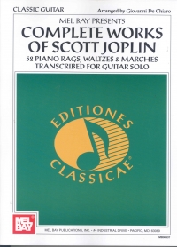 Joplin Complete Works Of For Guitar Sheet Music Songbook